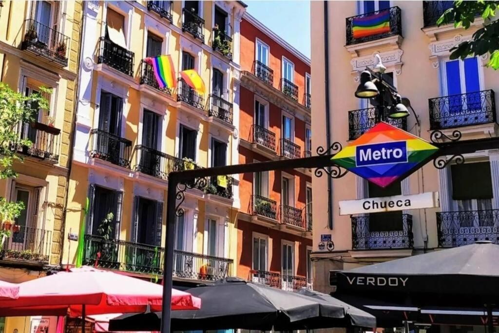 Amazing Apt 1 Hab Para 4Pax En La Plaza De Chueca Мадрид Екстериор снимка